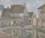 Camille Pissarro, The Pond at Ennery